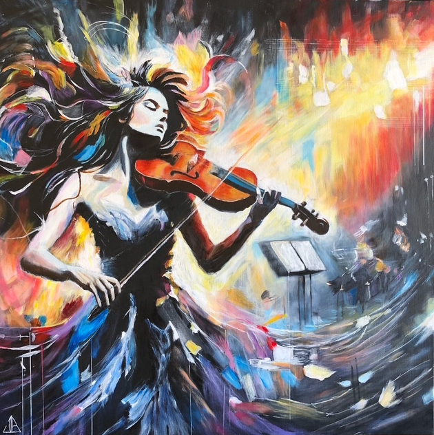 La Violoniste en Concert