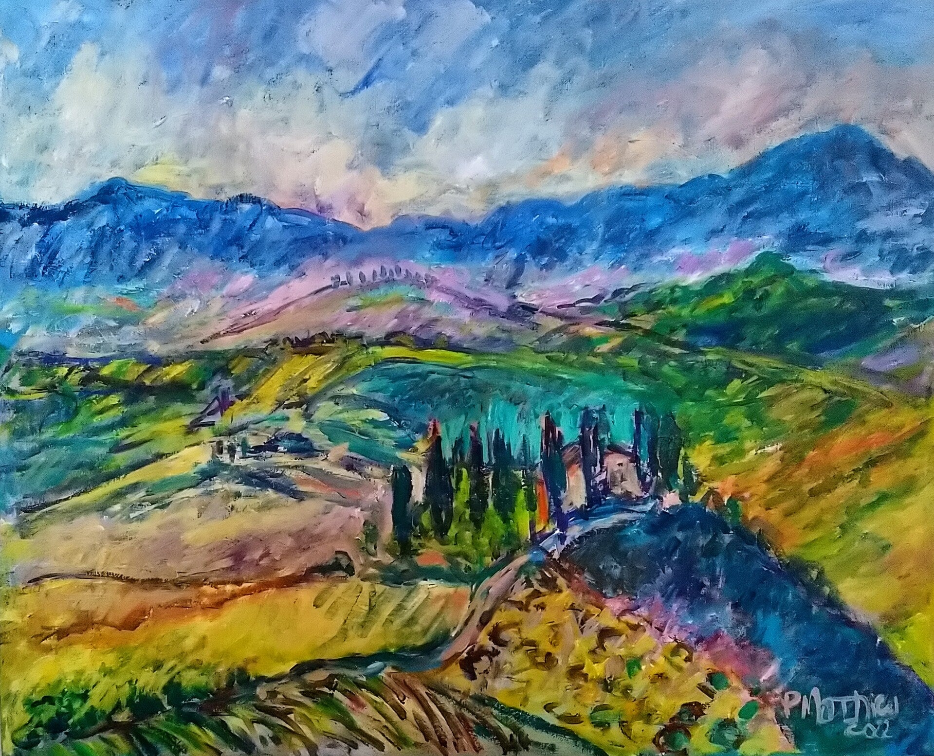 Paysage de Toscane