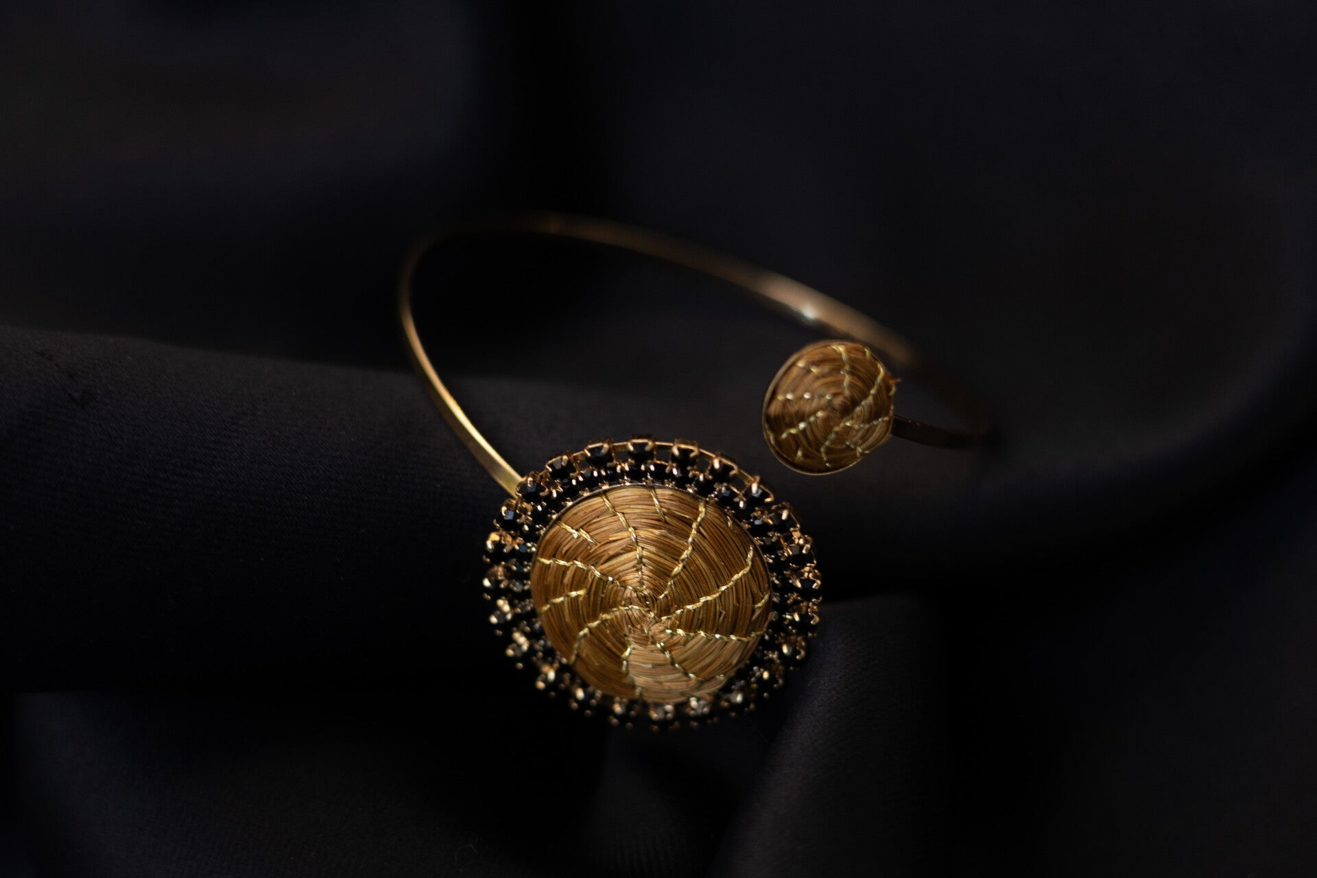 Bracelet — Soleil de paille (vue 2)