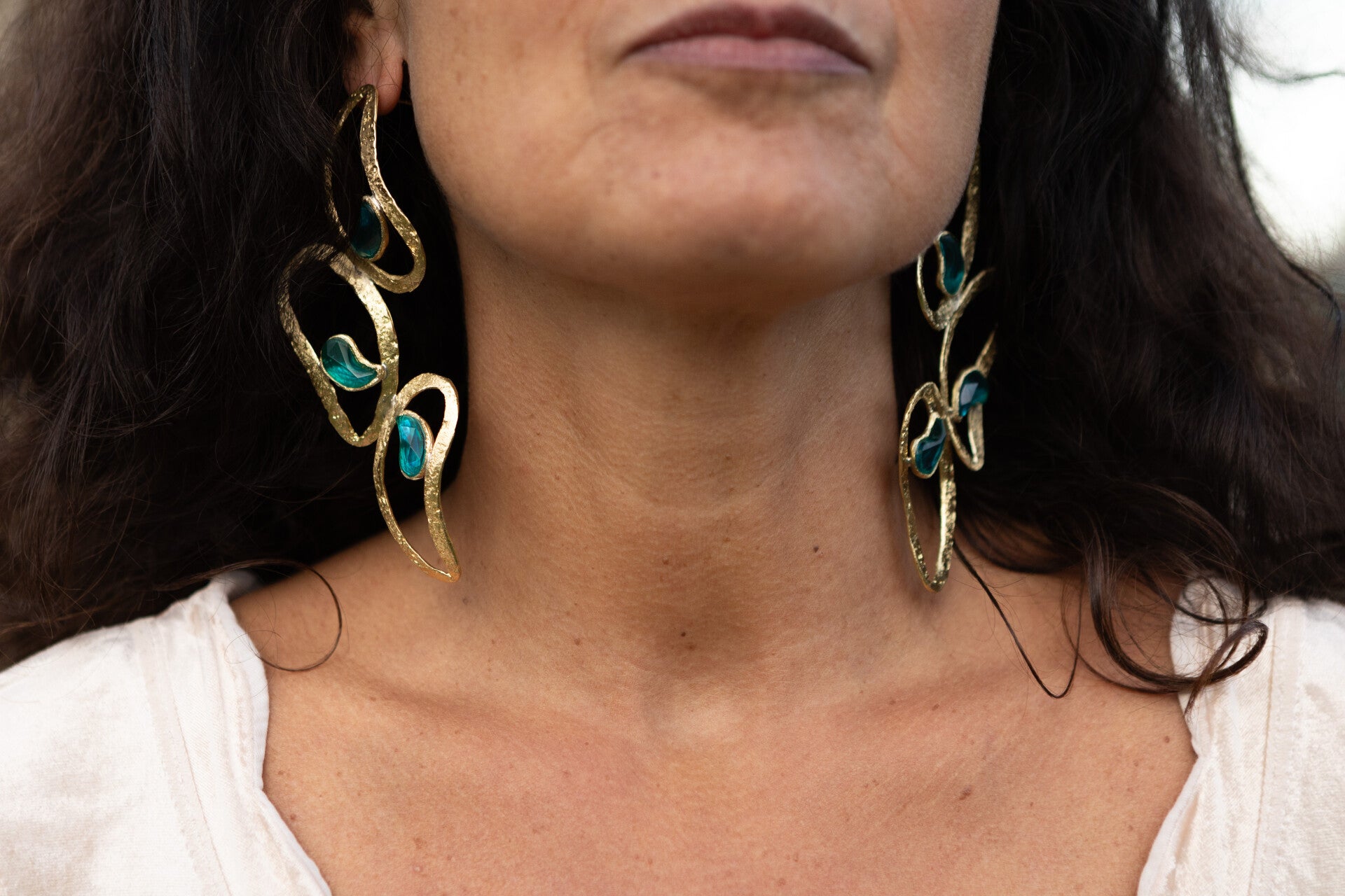 Parure — Émaux turquoise