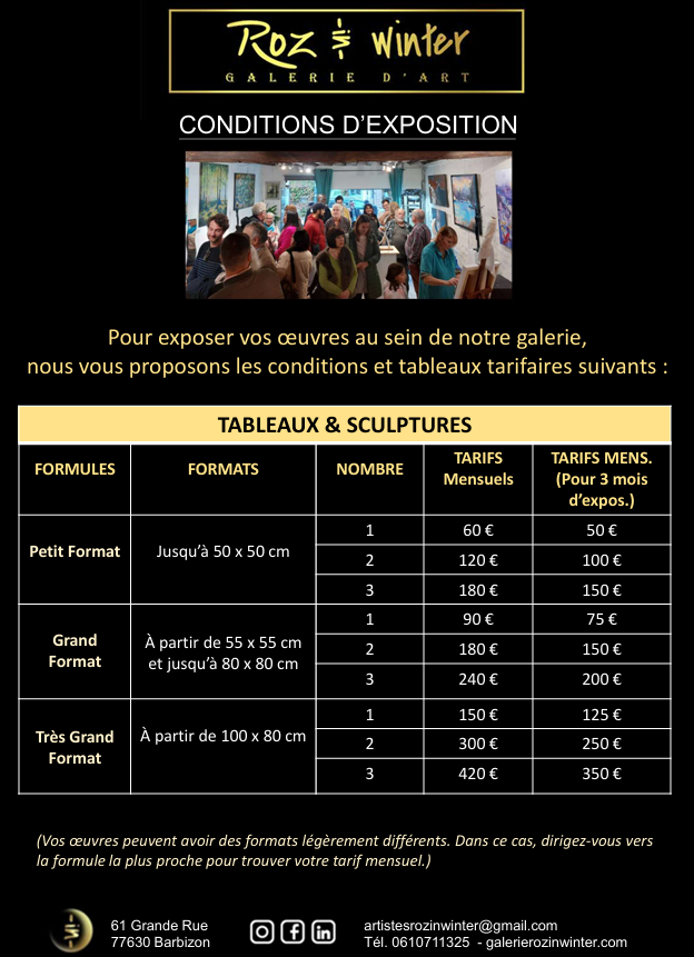Exposition TAIF — Avril 2026