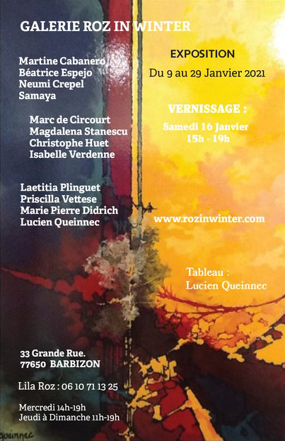 Exposition Janvier 2021