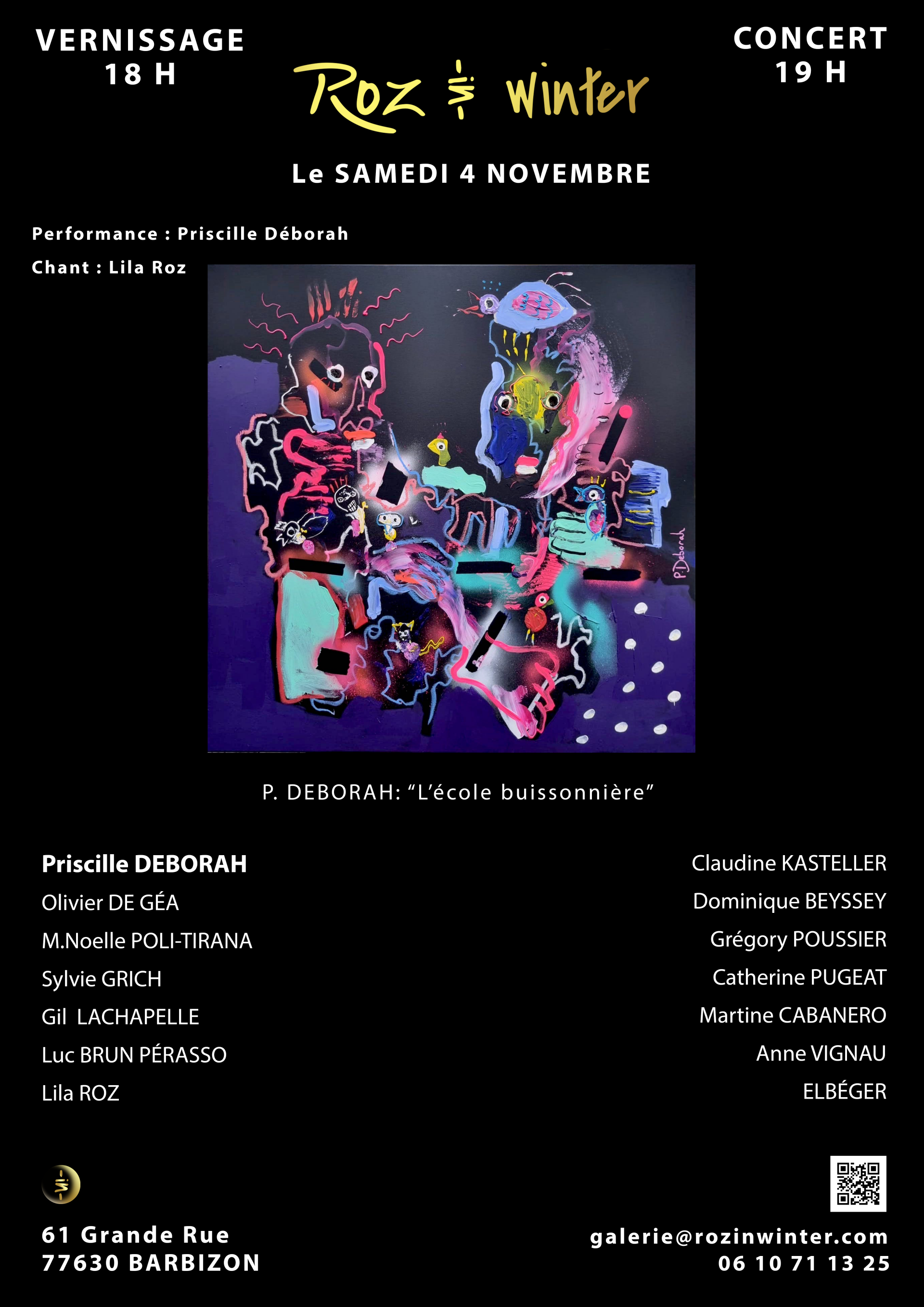 Exposition Novembre 2023