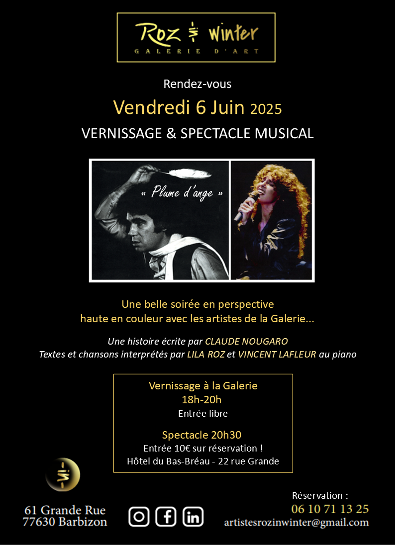 Vernissage Spectacle — Juin 2025