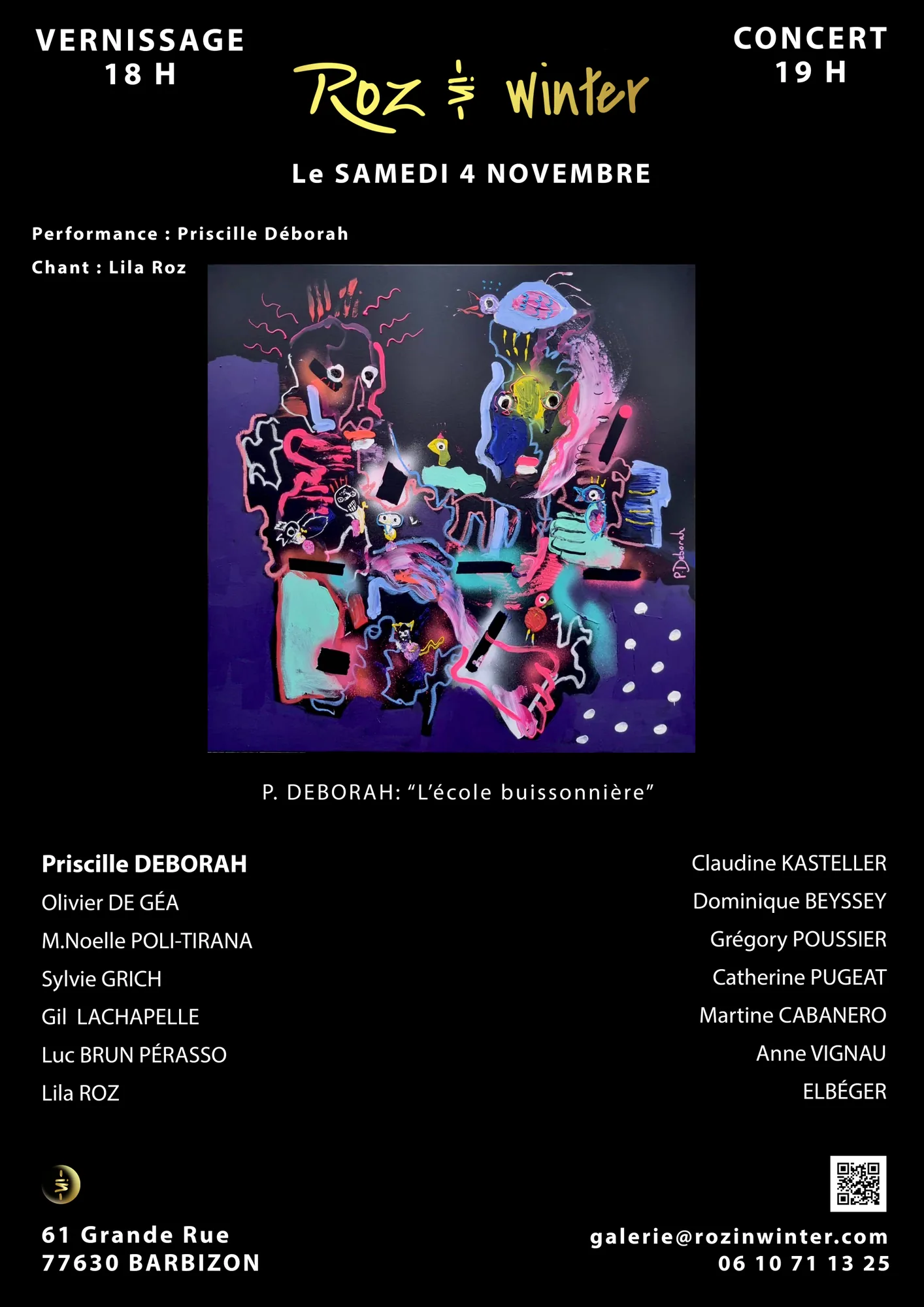 Exposition Novembre 2023