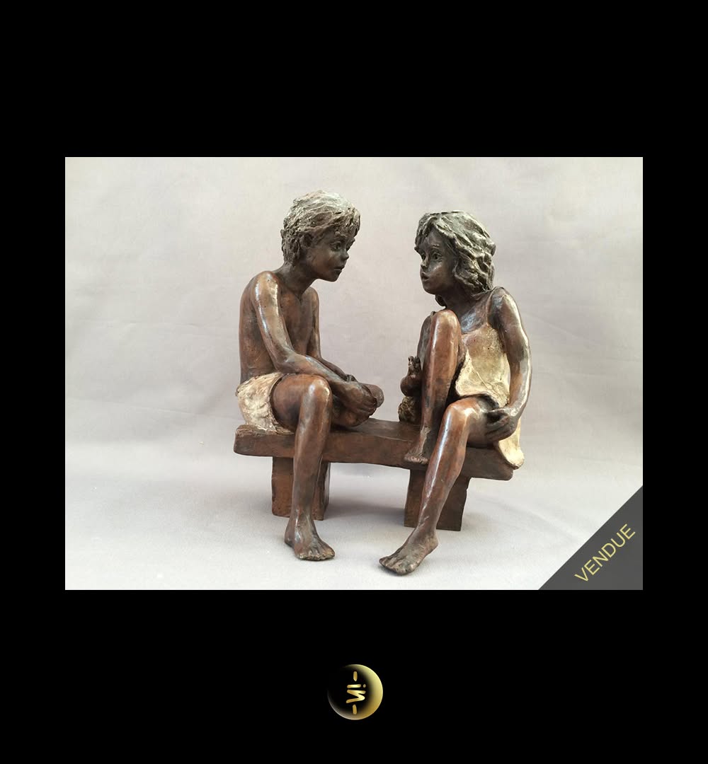 vendue en galerie. Une œuvre de @Dominique Beyssey - Sculpteur 15 2 1 Plus perti